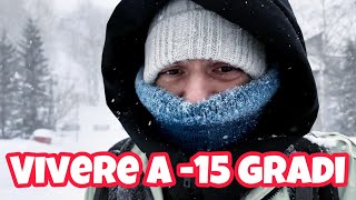 VIVERE A MENO DI 15 GRADI IN GIAPPONE [upl. by Kentiggerma]