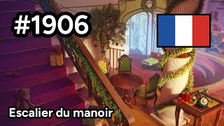 1906 🇫🇷 📕8📄371  Escalier du manoir  Junes Journey [upl. by Eudora]