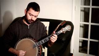 Irish tenor banjo Congress reel [upl. by Anesuza]