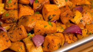 Roasted Sweet Potatoes [upl. by Lesak162]