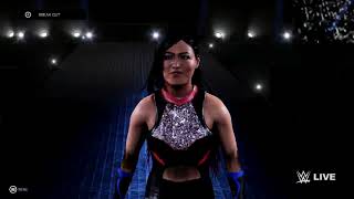 IO SHIRAI ENTRANCE WITH POPPY THEME  WWE2K19 PC MODS [upl. by Treve]