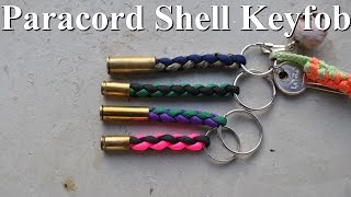 Paracord Shell Keyfob  Porteclé Douille Paracord [upl. by Welsh]