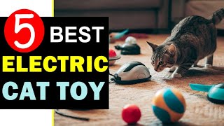 Best Electronic Cat Toys 2024 🏆 Top 5 Best Electronic Cat Toy Reviews [upl. by Twum]