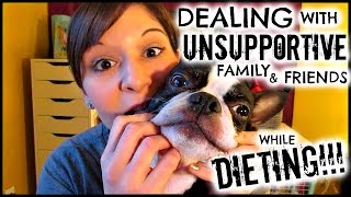 Dealing with Unsupportive Family amp Friends while Dieting Nicole Collet [upl. by Binny]