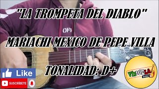 La Trompeta Del Diablo  Mariachi Mexico De Pepe Villa  Cover Vihurla [upl. by Neukam]