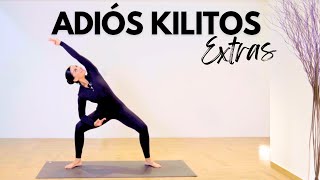 ADIÓS KILITOS EXTRAS 27 minutos Súper Efectivos de Yoga para lograr tu peso ideal Principiantes [upl. by Sherwynd654]