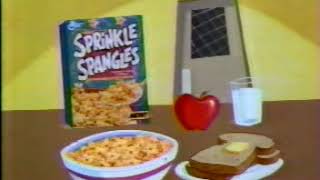 Sprinkle Spangles Cereal commercial 1993 [upl. by Cranford60]