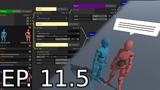 Unity Dialogue Editor Tutorial made with graph view Part 115  Rework [upl. by Dania]