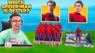 Spider Man TRIVIA in Fortnite [upl. by Axel]