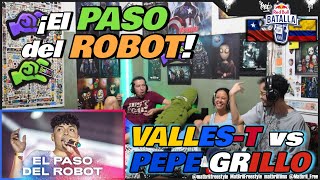 🔴COLOMBIANOS REACCIONAN a VALLES T vs PEPE GRILLO ¡El PASO del ROBOT RED BULL INTERNACIONAL 2018 [upl. by Jameson]