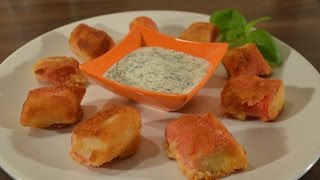 Surimi  Fried Crab Sticks recipe [upl. by Aicelaf]