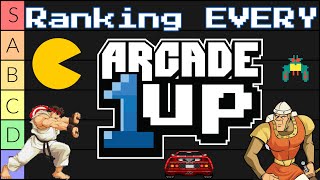 Ranking EVERY Arcade1Up Arcade Cabinet  Tier List [upl. by Garfinkel]