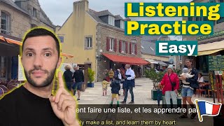 Learn French the right way  Listening Practice in France  FREN Subtitles Vlog France in winter [upl. by Eelhsa]