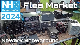 National Hamfest 2024 Newark Showground Part 1Flea market [upl. by Ykcim608]