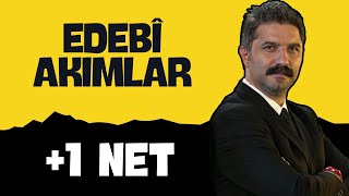 Edebî Akımlar   1 Net [upl. by Yenaiv]