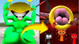 NEW WHATS INSIDE SONICS TAPES COMPARISONS SIZE FAMILY ZOOCHOSIS TITAN PARASITE Garrys Mod [upl. by Oinotnaocram]