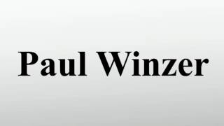 Paul Winzer [upl. by Ycak]