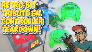 RetroBit Tribute 64 Hori Mini Pad Style Controller Teardown [upl. by Vary]