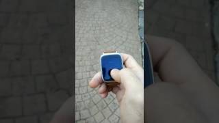 IoT Garage Door Control from smartwatch Android Wear [upl. by Ayekat]