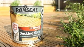 Staining New DIY Decking  The Carpenters Daughter [upl. by Gustav797]