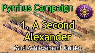 1 A Second Alexander Achievement  Pyrrhus of Epirus Campaign  AoE2 DE Return of Rome [upl. by Eihcra287]