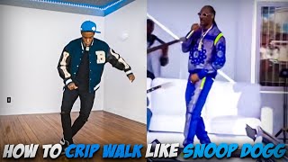 How to Crip Walk like Snoop Dogg at SUPERBOWL 2022 [upl. by Nitsuj]