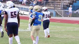 Camden Middle against Stover Middle Highlights Football [upl. by Lebaron]