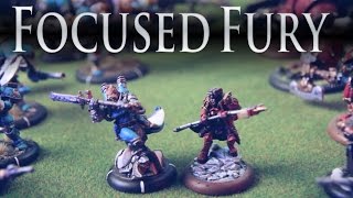 Cygnar vs Cryx Warmachine Battle Report  Focused Fury Ep 43 [upl. by Iormina]