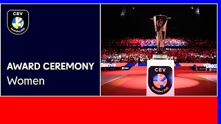 Award Ceremony  CEV EuroVolley 2023 Women [upl. by Margie]