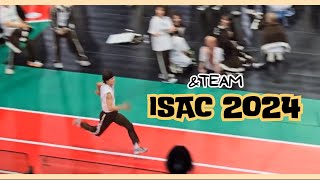 ampTEAM 앤팀 at ISAC 아육대 2024  400m Relay Race K  Fuma  Nicholas  EJ Fancam [upl. by Epilef]