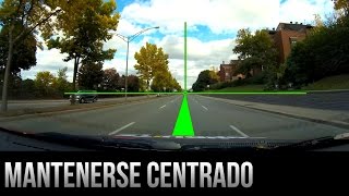 Cómo mantenerse centrado en su carril  Consejos de conducción [upl. by Tsenre339]