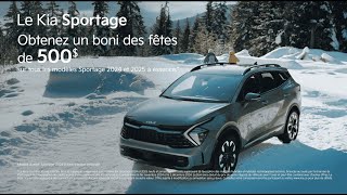 Le Sportage 2025 Obtenez un boni des fêtes de 500  sur les modèles 2024 et 2025 à essence [upl. by Hakym]