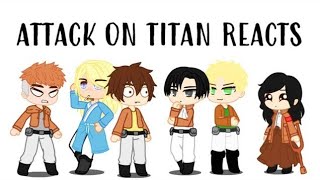 Aot react to eren and Yeager brothers gacha clubdekuin23 [upl. by Ebag]