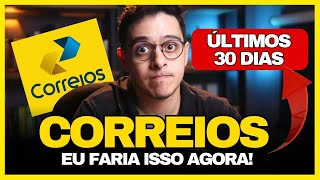 CONCURSO DOS CORREIOS 2024 l COMO ESTUDAR FALTANDO 30 DIAS [upl. by Eisso702]