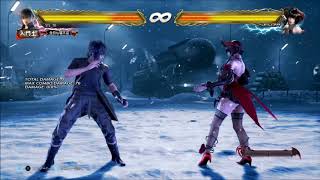 Tekken 7 Noctis db12 Combos  PS4 [upl. by Asenev]