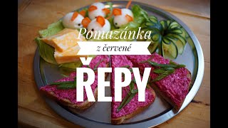 Pomazánka z červené řepyrecept JEDNODUCHÁ [upl. by Aitnohs]