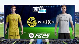 FK BodøGlimt vs Rosenborg BK  Norwegian Eliteserien 2425  2024 Full Match 4K  FC 25 [upl. by Elacsap]