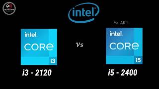 i32120 vs i52400 2nd Generation Desktop Processor l i3 vs i5 Specification Comparison [upl. by Kari]