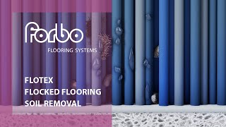 Flotex soil removal animation  Forbo Flooring Systems [upl. by Blood]