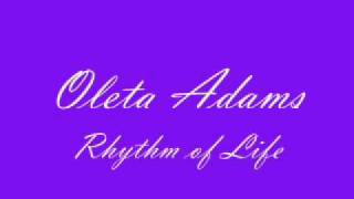 Oleta Adams The Rhythm of Life With Lyrics [upl. by Tabbi78]