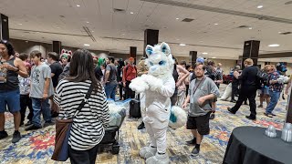 Got my BLFC 2024 badge blfc furry furries fursuiters reno [upl. by Nnyladnarb]