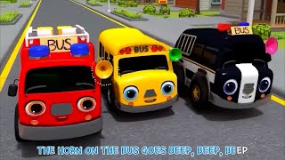 Wheels on the Bus  Baby songs  Nursery Rhymes amp Kids Songs 2 [upl. by Annahoj200]