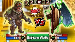 Monster Legends Sergeant Hull head level 130 vs Uriel combat review [upl. by Doniv]