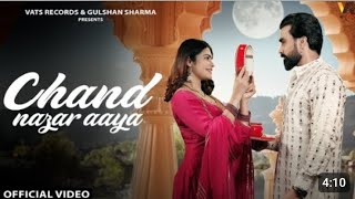 Chand Nazar Aaya Official Video Armaan Malik  Kritika Malik  Raj Mawar  Latest Hindi Song 2024 [upl. by Antipus337]