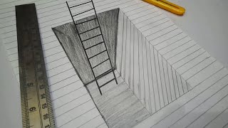 3 dimensional drawing  3d art bry275 [upl. by Erina260]