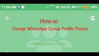 WhatsApp  How to Change WhatsApp Group Profile Picture🔥🔥🔥🔥 [upl. by Adnilev785]