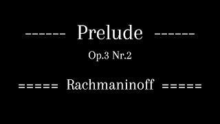 Playing Rachmaninoff Op 3 Nr 2 Again After 3 Years [upl. by Lasko]