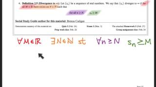 4015 Divergence to infinity definition [upl. by Nosrej]