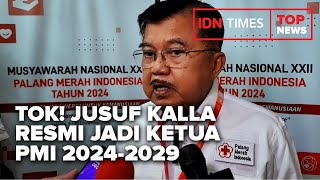 TOP NEWS OF THE DAY  Tok Jusuf Kalla Resmi Jadi Ketua PMI 2024 2029 [upl. by Cchaddie512]