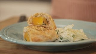 Loempia met butternut kalkoen en koolrabi  De Keuken van Sofie  VTM Koken [upl. by Aerdnuahs227]